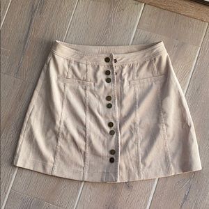 Khakis corduroy skirt